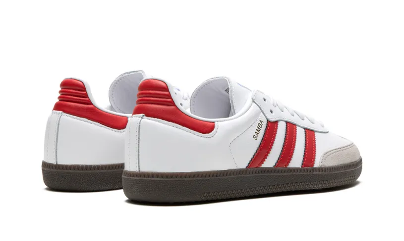 Adidas Samba Samba OG 'White Better Scarlet'